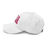 30A Rosemary Beach Florida Embroidered Dad Hat College Varsity Letter | Flamingo Pink Thread - CRE PYT
