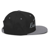 Ask Me About Real Estate Embroidered Snapback Hat - CRE PYT