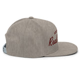 Ask Me About Real Estate Embroidered Snapback Hat - CRE PYT