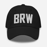 BRW Airport Code Embroidered Dad Hat Barrow Alaska - CRE PYT