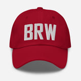 BRW Airport Code Embroidered Dad Hat Barrow Alaska - CRE PYT