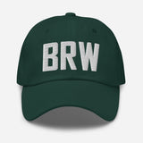 BRW Airport Code Embroidered Dad Hat Barrow Alaska - CRE PYT