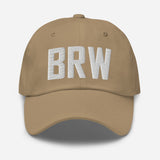 BRW Airport Code Embroidered Dad Hat Barrow Alaska - CRE PYT