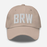 BRW Airport Code Embroidered Dad Hat Barrow Alaska - CRE PYT