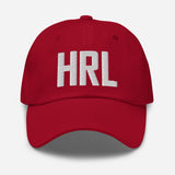 HRL Airport Code Embroidered Dad Hat Harlingen Texas - CRE PYT
