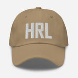 HRL Airport Code Embroidered Dad Hat Harlingen Texas - CRE PYT