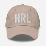 HRL Airport Code Embroidered Dad Hat Harlingen Texas - CRE PYT