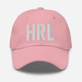 HRL Airport Code Embroidered Dad Hat Harlingen Texas - CRE PYT