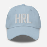 HRL Airport Code Embroidered Dad Hat Harlingen Texas - CRE PYT