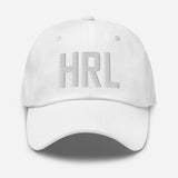 HRL Airport Code Embroidered Dad Hat Harlingen Texas - CRE PYT