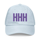 HHH Airport Code Embroidered Dad Pastel Hat Hilton Head Island South Carolina - CRE PYT