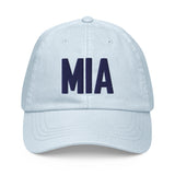 MIA Airport Code Pastel  Embroidered Dad Hat Miami Florida - CRE PYT