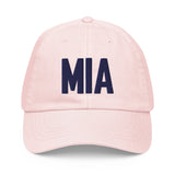 MIA Airport Code Pastel  Embroidered Dad Hat Miami Florida - CRE PYT