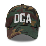 DCA Airport Code Embroidered Dad Hat Washington DC District of Columbia Arlington Virginia - CRE PYT