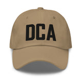 DCA Airport Code Embroidered Dad Hat Washington DC District of Columbia Arlington Virginia - CRE PYT