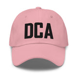 DCA Airport Code Embroidered Dad Hat Washington DC District of Columbia Arlington Virginia - CRE PYT
