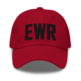 EWR Airport Code Embroidered Dad Hat Newark New Jersey - CRE PYT