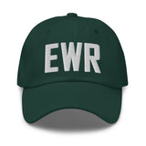 EWR Airport Code Embroidered Dad Hat Newark New Jersey - CRE PYT