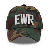 EWR Airport Code Embroidered Dad Hat Newark New Jersey - CRE PYT