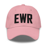 EWR Airport Code Embroidered Dad Hat Newark New Jersey - CRE PYT